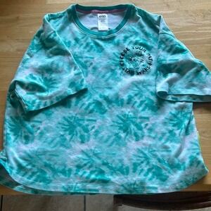 Blue and white Star Wars tie-dye t-shirt. Sweatshirt material. Super comfy